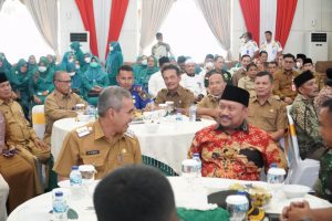 Pj. Bupati Kampar Lakukan Pisah Sambut dengan Bupati Kampar Periode 2019-2022.