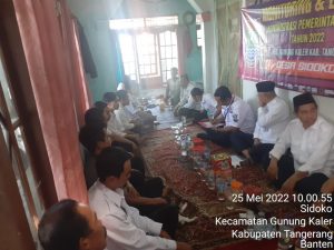 Monitoring dan Pembinaan Administrasi Desa Sidoko Oleh Team Kecamatan Gunung Kaler