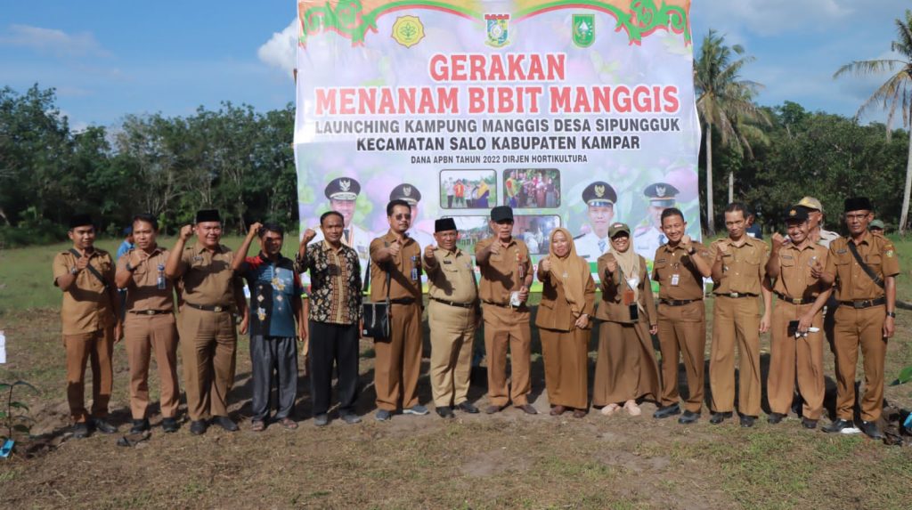 Pemda Kampar Launching Desa Sipungguk Sebagai Kampung Manggis