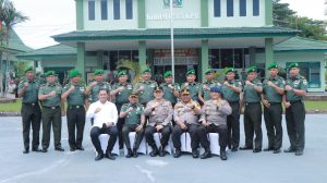 Kunker Ke Kampar, Kapolda Riau Silaturrahmi ke Mako Dandim 0313/KPR Kabupaten Kampar.