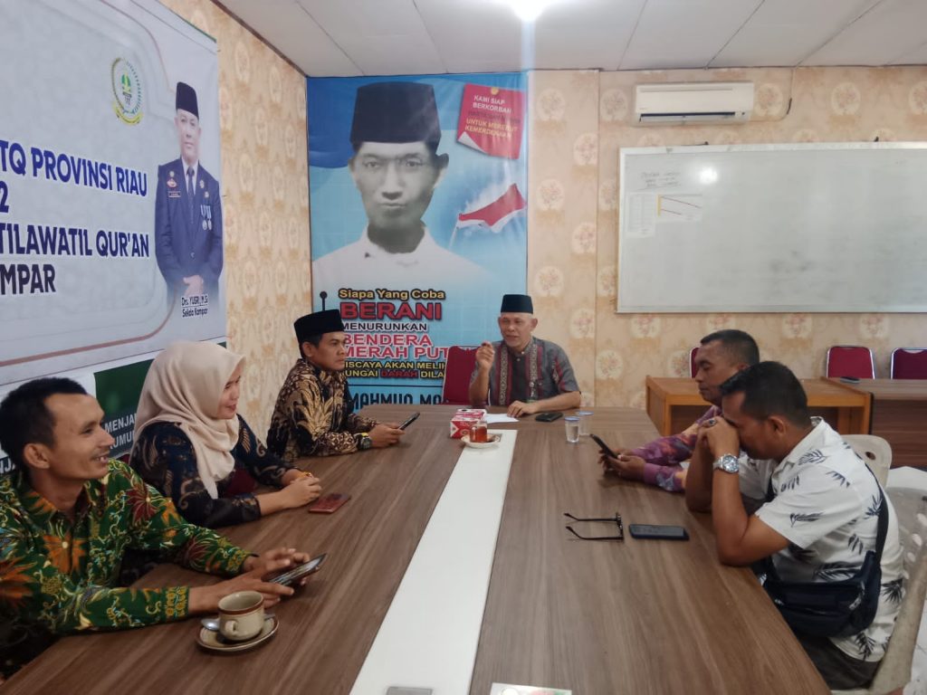 Hari Kedua TC Kafilah MTQ ke 40 provinsi Riau, Yurmailis : Setelah di Evaluasi, Alhamdulilah TC Berjalan dengan Lancar.