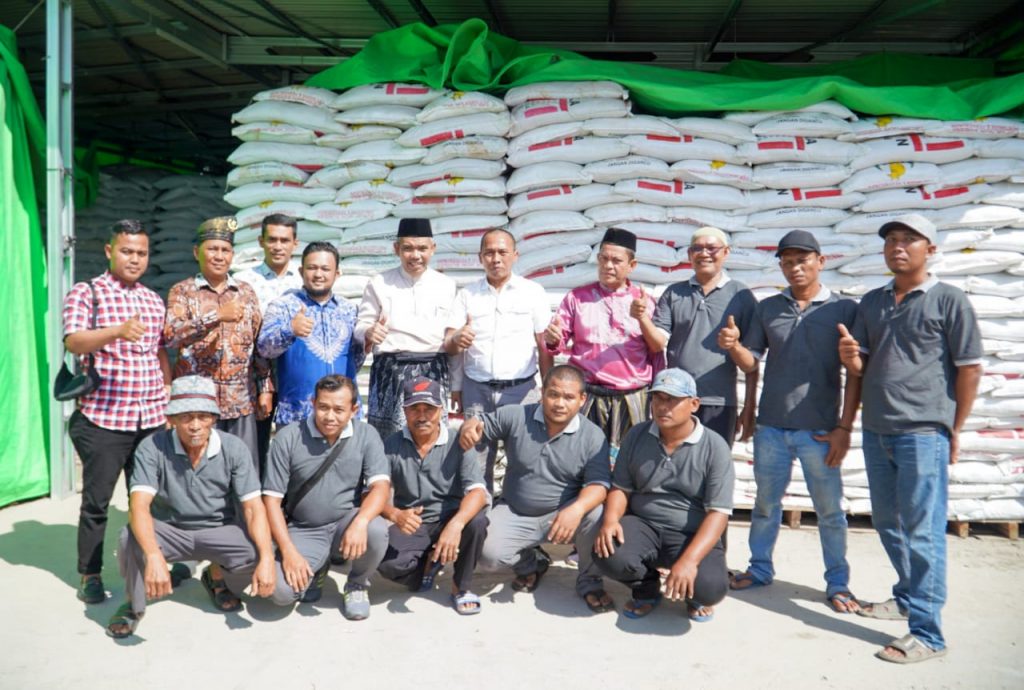 Kehadiran Pupuk yang Kelola Santri Tani NU Bantu Ketersediaan Pupuk di Kabupaten Kampar Khusunya di Kecamatan Tapung Hilir