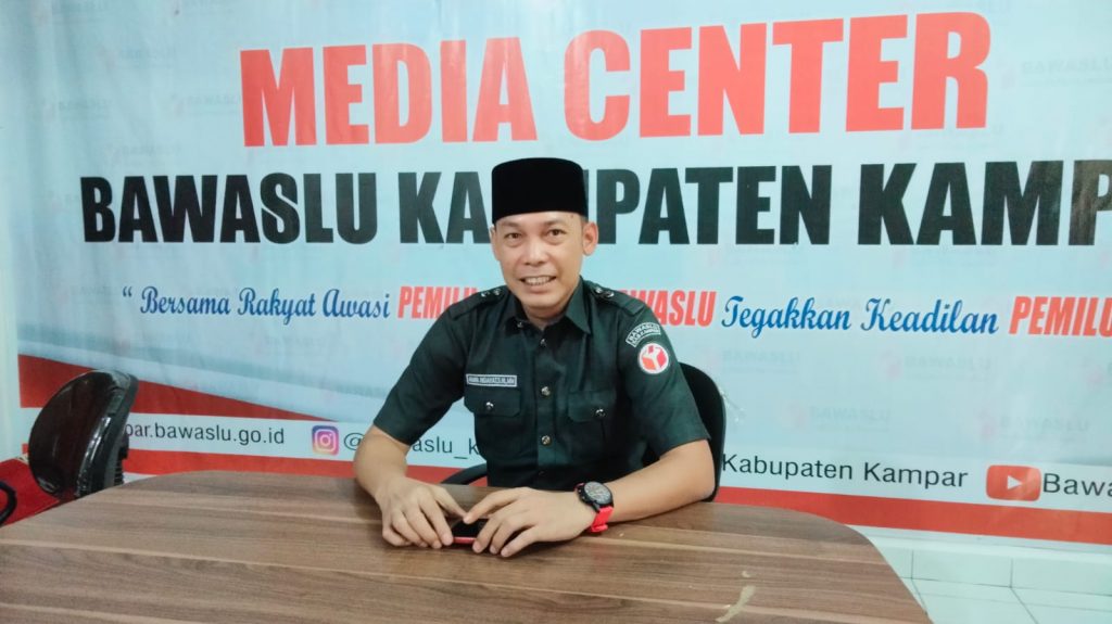 Bawaslu Kampar Buka Pendaftaran Panwaslu Kecamatan Pemilu 2024