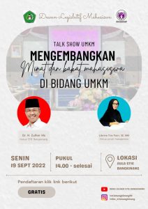 STIE Bangkinang Akan Adakan Talk Show UMKM Guna Gali Minat dan Bakat Mahasiswa