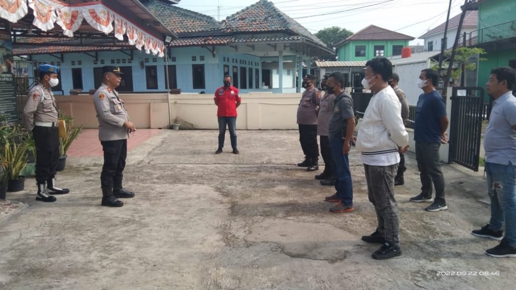 Kapolsek Kresek Pimpin Langsung Apel Pagi dan Sampaikan Atensi Pimpinan