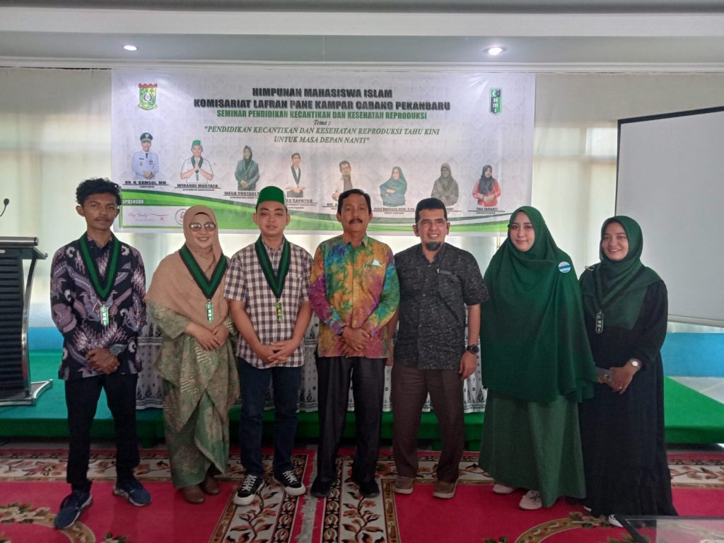 Seminar Pendidikan Kecantikan Dan Kesehatan Reproduksi Yang Di Taja Himpunan Mahasiswa Islam Mendapat Apresiasi Dari Pj Bupati Kampar