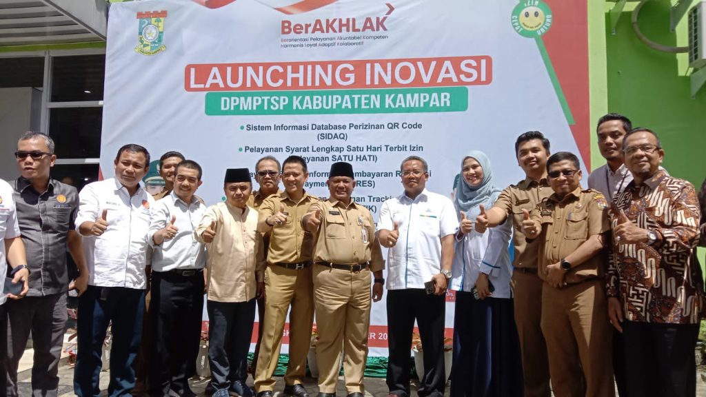 DPMPTSP Kampar Lounching Inovasi Terbaru