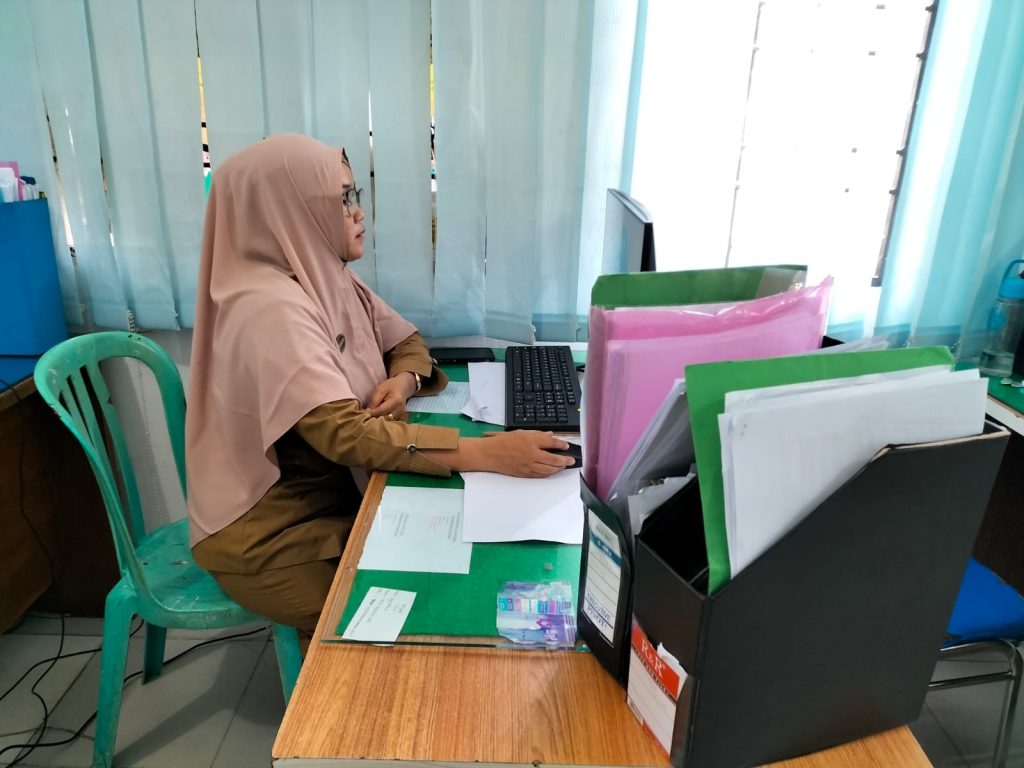 Sukseskan Aksi Bergizi Nasional, Dinkes Kampar Gelar Zoom Meeting dengan Seluruh Kapus Kabupaten Kampar