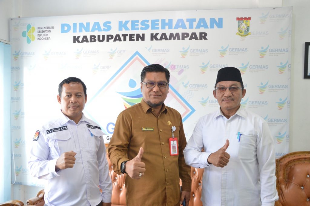 KPU Kampar Jalin Kordinasi dengan Dinkes Kabupaten Kampar