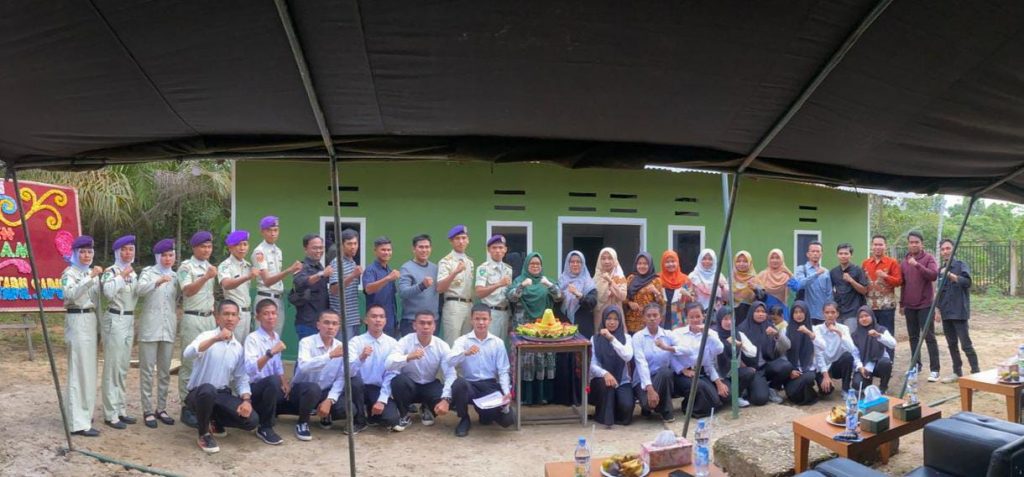 Menwa Kompi-C Politeknik Kampar Resmikan Markas Komando 