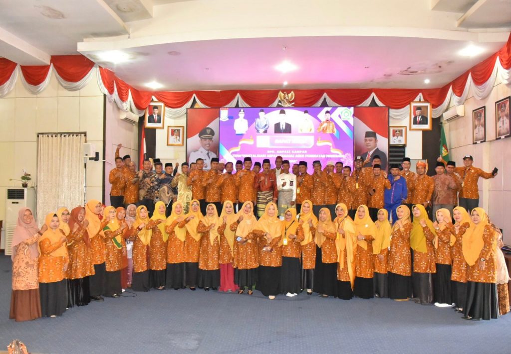 Rakerda AGPAII Kampar Dibuka Pj Bupati, MHY Ajak Pengurus Susun Program Yang Bersentuhan Langsung Dengan Siswa