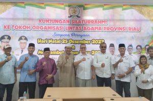 Jaga Kerukunan, DPW Partai Perindo Riau Datangi FKUB