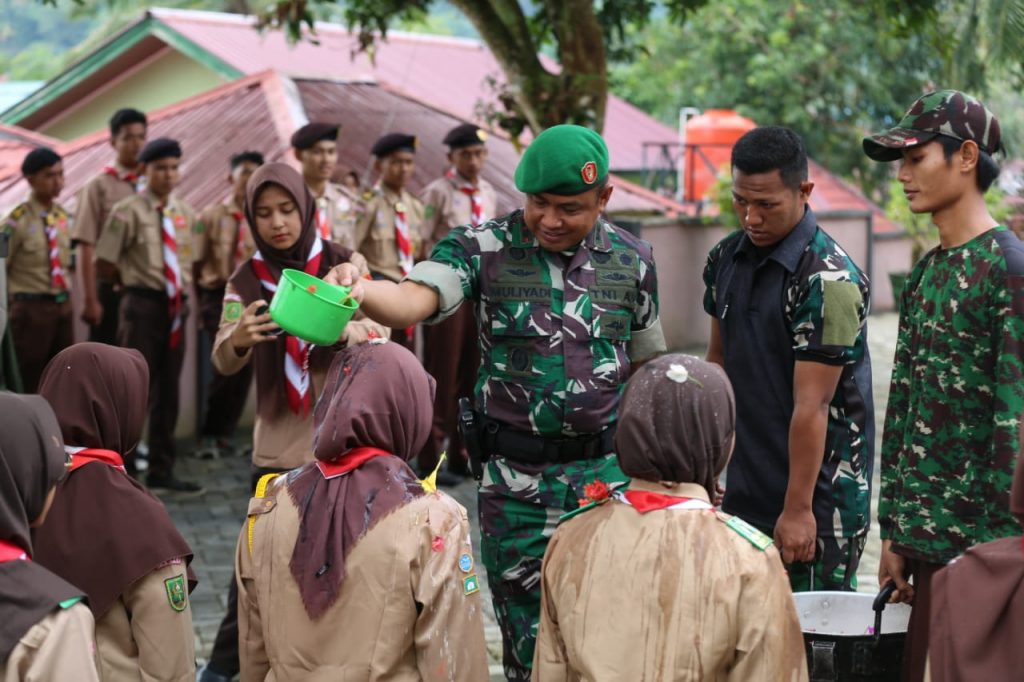 Pramuka Saka Wira Kartika di Kukuhkan, Ini Harapan Dandim 0323/KPR