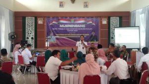 MUSRENBANG RKPD Kecamatan Gunung Kaler – Pemantapan Kwalitas SDM Jadi Fokus Pembangunan 2024