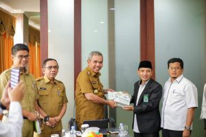 Pj.Bupati Kamsol Terima Kunjungan Fakultas Syariah dan Hukum UIN Suska Riau.