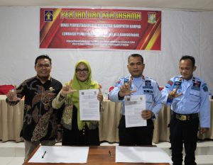 Tunjang Literasi di Lapas, Dispersip Kampar Lakukan MOU dengan Lapas Kelas II A Bangkinang