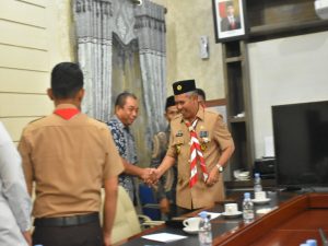 Ombudsman RI Perwakilan Provinsi Riau Bersilaturahmi dengan PJ Bupati Kamsol