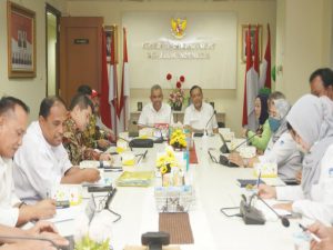 Pj Bupati Kampar Laksanakan Rapat HKIN Bersama KI Pusat