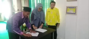 SDM 019 Bangkinang Tanda Tangani Mou dengan Dispersip Kampar