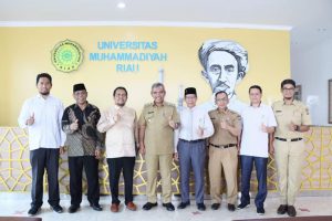 Silaturahim PJ Bupati Kampar Dr. Kamsol, MM   Bersama Rektor dan Civitas UMRI