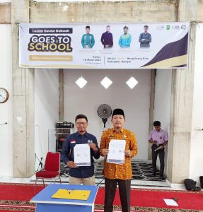 Laznas Dewan Dakwah Provinsi Riau Tandatangani MoU dengan SMAN 1 Bangkinang Kota