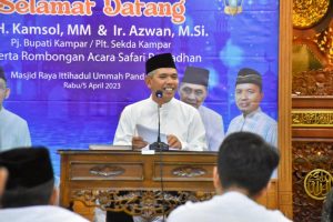 Malam Ke 15 Ramadhan, Pj. Bupati Kamsol:Momentum Ramadhan Peningkat Kepedulian Terhadap Pengentasan Kemiskinan Extrim