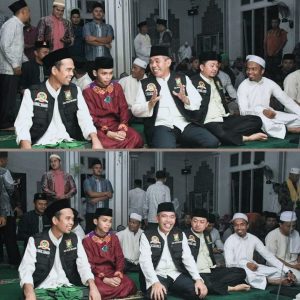 PJ Bupati Kamsol Bersama Abdul Somad (UAS) Hadiri Tabligh Akbar Nuzul Qur’an di Desa Birandang.