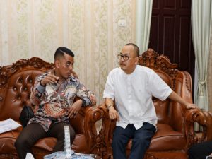 KPU Kampar Lakukan Koordinasi dengan PJ Bupati Firdaus