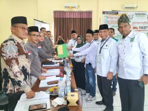 DPC PKB Kampar Daftarkan Bacalegnya di KPU