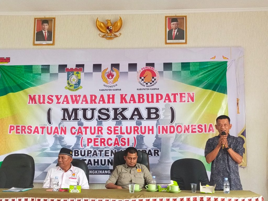 Zainul Aziz Wanhat JMSI Kampar Terpilih Secara Aklamasi Jadi Ketua Percasi Kampar Periode 2023-2027