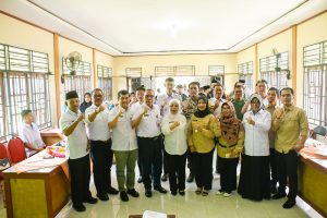 PJ Sekda Kampar Hadiri Penilaian Lomba Bulan Bakti Goro Masyarakat Tingkat Riau 2023