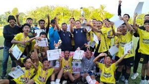 Event Syahrul & Rinaldo Cup U-15 PSHW Penyasawan Berlangsung Sukses, Klub Tiga Naga Juara 1