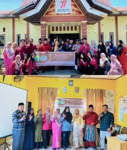 Tim Kukerta Unri Melakukan Sosialisasi Stunting dan Pernikahan Dini