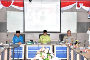 Sukseskan HUT RI 78 dan HUT Riau ke-66 tahun 2023., Pj Bupati Kampar Pimpin Rapat Finalisasi.