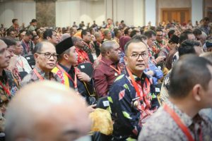 Dibuka Presiden Joko Widodo, Pj. Bupati Kampar Hadiri Rakor Pengadaan ASN 2023 Dan Uji Publik RUU ASN.