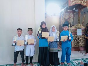 Mahasiswa Kukerta UNRI Adakan Lomba Memperingati Tahun Baru Islam 1445H di Desa Lubuk Tilan