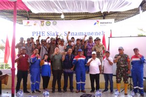 PHE Siak Gelar Pelatihan Budidaya Semangka dan Palawija serta Tanam 1500 Pohon di Desa Senama Nenek