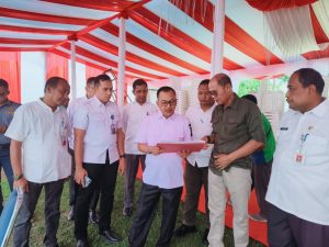Menjelang H-1 Puncak HUT RI ke 78 Tahun 2023, Pj Bupati Kampar Tinjau Kesiapan Acara