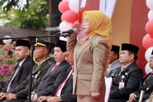 Apel HUT RI Ke 78, Pj Sekda Kampar : Refleksikan Perjuangan Kemerdekaan Pengabdian,Optimis, Pantang Menyerah Untuk Indonesia Maju