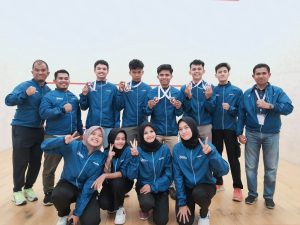Riau Raih 2 Perunggu di Kejuaraan Nasional Squash Babak Kualifikasi PON XXI 2024