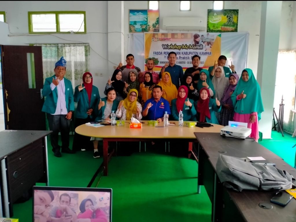 Workshop Mo Manuli Dilaksanakan di Dispersip Kampar