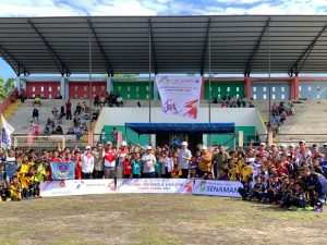 Pertamina Hulu Energi (PHE) Siak Bersama SSB Lindai Energi Mengadakan Festival Sepak Bola Usia Dini Lindai Energi 2023