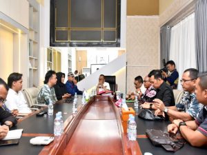 Audiensi PT BPI, PJ. Bupati Kampar : Digitalisasi Desa Harus Kesiapan SDM Terampil.