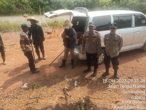 Klarifikasi terhadap Video Viral Polisi Bawa Parang Ukur Lahan Warga Rempang