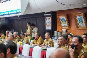 Rakor Bersama Mendagri, PJ Bupati ; Kampar Komit terhadap Peningkatan Pelayanan Publik.