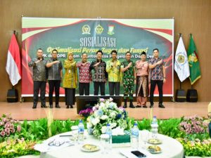 Pj Bupati Kampar Apresiasi Bimbingan Pengolahan Dana Desa oleh BPK RI.