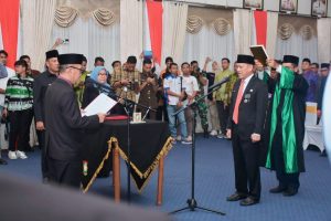 Penjabat Bupati Kampar Resmi Lantik Hambali Sebagai Sekda Kampar