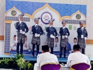 MTQ Riau 2023,Tim Barzanji Kafilah Kampar Kabupaten Tampil Memukau