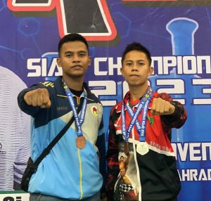 Serda Aprizal dan Pratu Teguh Prajurit Yonif 132 Bima Sakti Torehkan Prestasi di Siak Open Championship