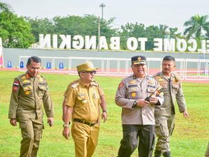 Porwil Sumatera ke-XI Diramaikan Zohri;  Pj Bupati Kampar Tinjau Pertadingan, Hari Kedua Giliran Bangka Belitung Raih Medali Emas Lempar Lembing Puteri